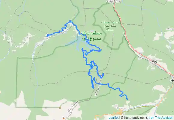 ترک جی پی اس آبشار گزو