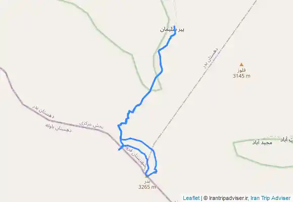 ترک جی پی اس کوه بدر. قروه، کردستان