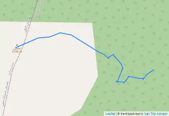 ترک جی پی اس چلچلی مسیر خشک در گروه پاکوب گرگان