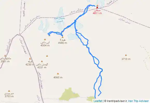 ترک جی پی اس ساوالان هرم کسری