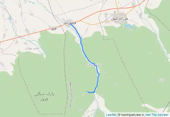 ترک جی پی اس آبشار جن کلو