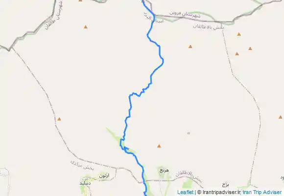 ترک جی پی اس بام استان البرز قله شاه البرز