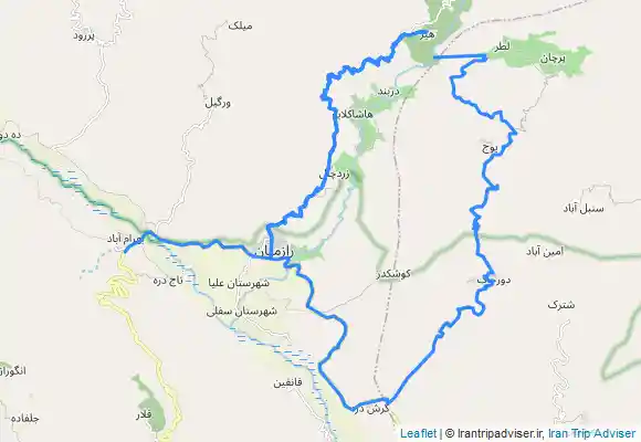 ترک جی پی اس دره لطر کش