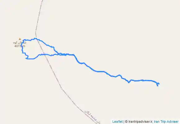 ترک جی پی اس قله شاهان كوه