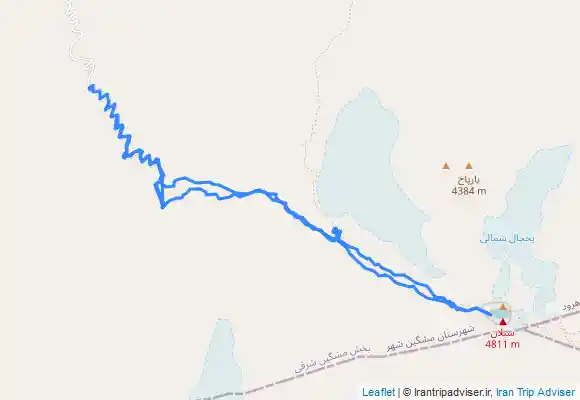 ترک جی پی اس چکاد سبلان غربی Sabalan