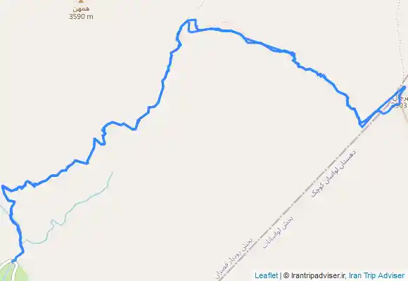 ترک جی پی اس صعود به قله مهرچال