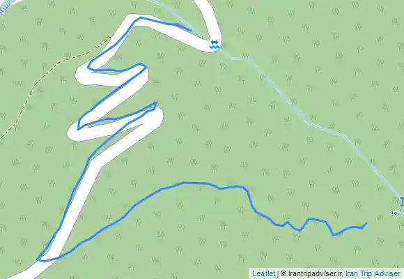 ترک جی پی اس آبشار چم چیت برگشت