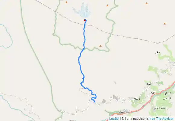 ترک جی پی اس دماوند زیبا، مسیر جنوبی