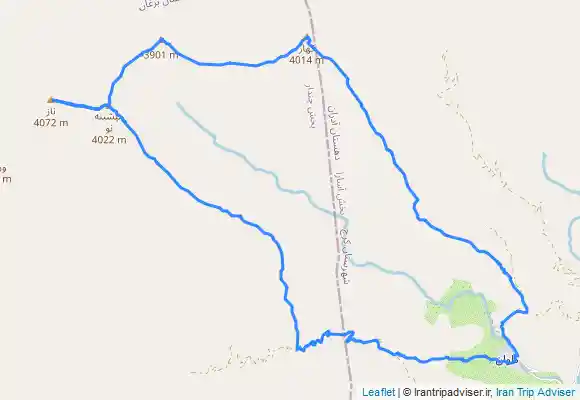 ترک جی پی اس چکاد کهار و میان کهار و میشینه نو و ناز