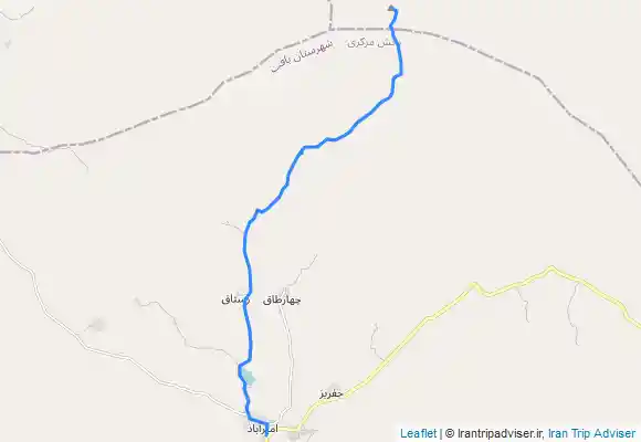 ترک جی پی اس مسیر صعود قله خاکی یا قله اصلی بیدخون از سمت گوغر بافت