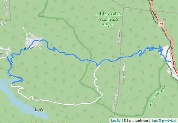 ترک جی پی اس FKH Lafour Dam to Zirab