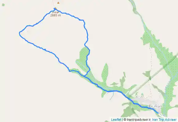 ترک جی پی اس صعود انفرادی به قله قوچگر