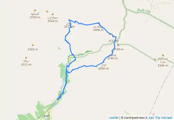 ترک جی پی اس اندار پرسون سیاه‌ریز ریزان