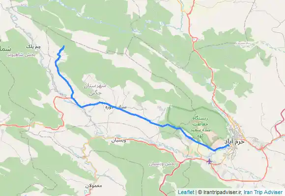 ترک جی پی اس Gelvarān-e Bālā