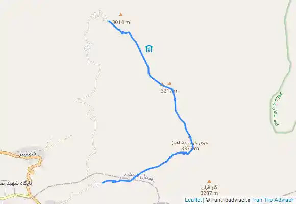 ترک جی پی اس Kuhe Shaho, Havi Xani Peak