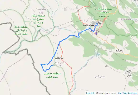 ترک جی پی اس غار زینگان ایلام