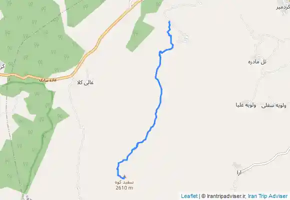 ترک جی پی اس سفیدکوه