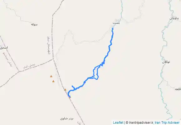 ترک جی پی اس قله زلیخا