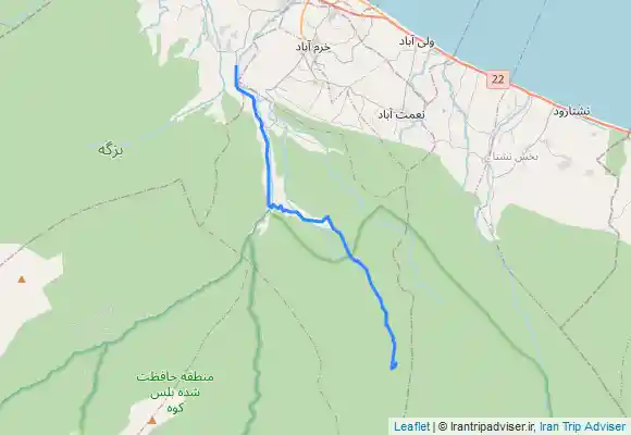 ترک جی پی اس Kashkū - Falak Deh فلکده