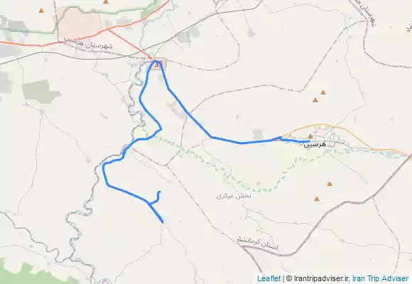 ترک جی پی اس هرسین به گوردخمه سرخ ده و گور دخمه اسحاق وند