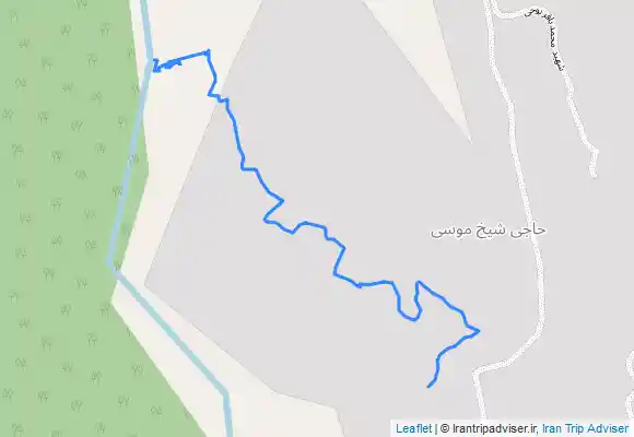 ترک جی پی اس آبشار لهه روستای شیخ موسی