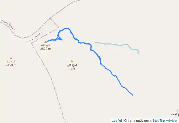 ترک جی پی اس صعود به قله قره بله شبستر