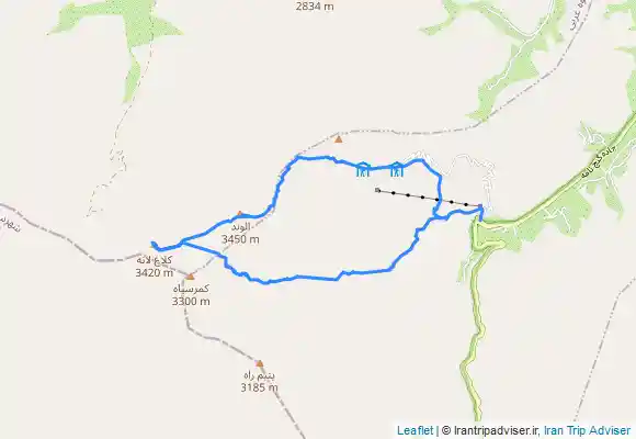 ترک جی پی اس Alvand-Kalaghlaneh-Kivar