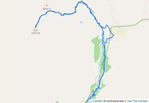 ترک جی پی اس قله ساکا