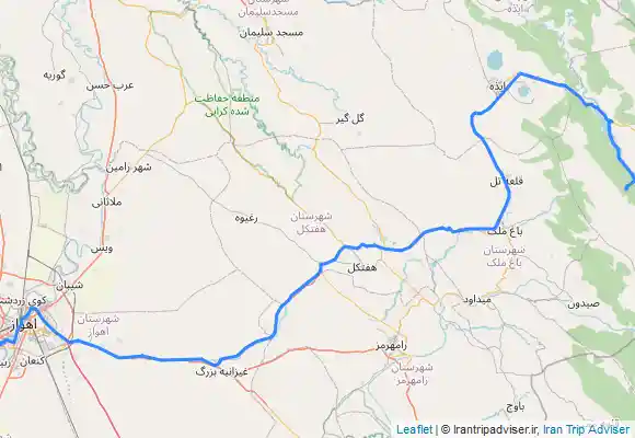 ترک جی پی اس آبشار شیوند