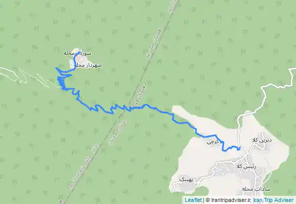 ترک جی پی اس روستای سوردار به لاویج