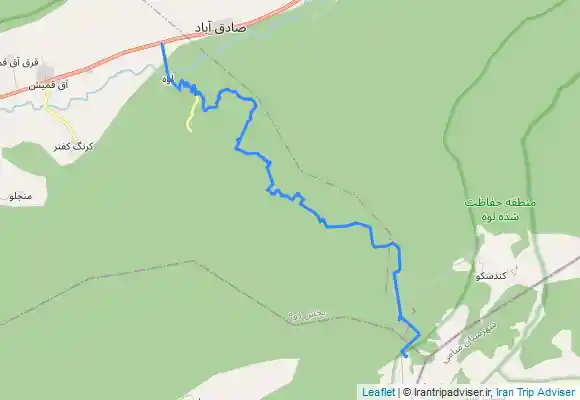 ترک جی پی اس دشت شاد