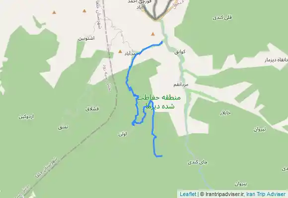 ترک جی پی اس آراز چایی به ارسباران