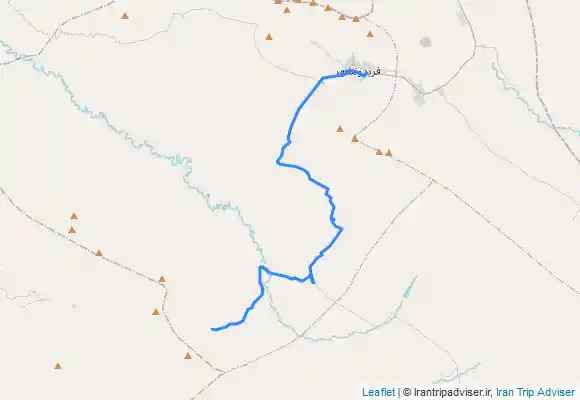 ترک جی پی اس مسیر دسترسی به پای کار شاهان کوه اصفهان