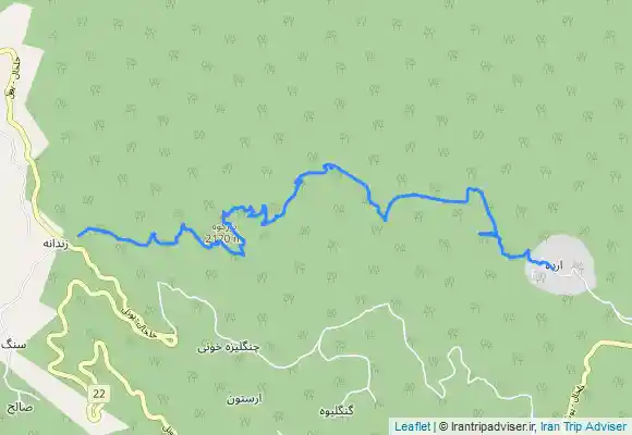 ترک جی پی اس زندانه برزه کوه ارده