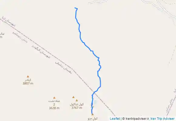 ترک جی پی اس قله کول جنو