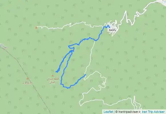 ترک جی پی اس قلعه ماران از خاک پیرزن