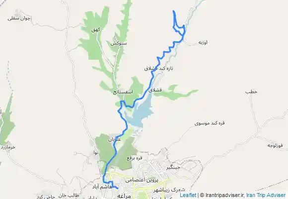 ترک جی پی اس Isbaran Valley دره ایسباران