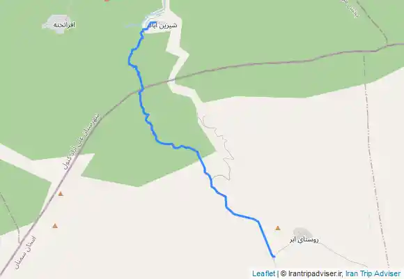 ترک جی پی اس ابر به شیرین‌آباد