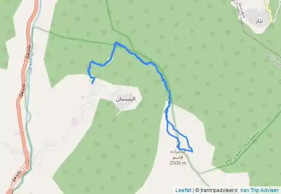 ترک جی پی اس قله الیمستان