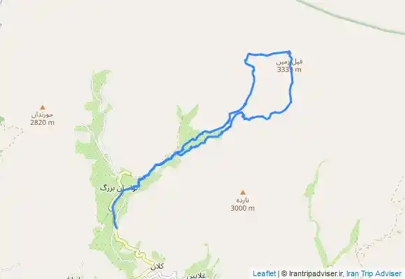 ترک جی پی اس فیل زمین