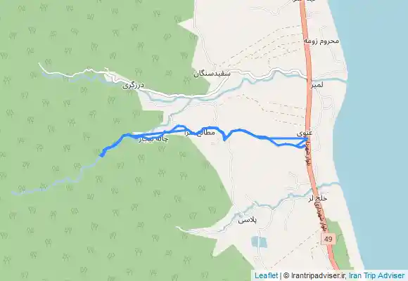 ترک جی پی اس آبشار سوغات بوغولان (لمیر)