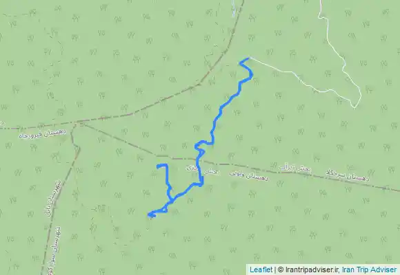 ترک جی پی اس GEZOO - آبشار و امامزاده گزو