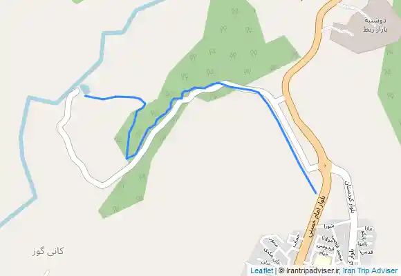 ترک جی پی اس چشمه اب معدنی گراوان