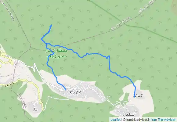 ترک جی پی اس میاندرکوه به موزی خومن