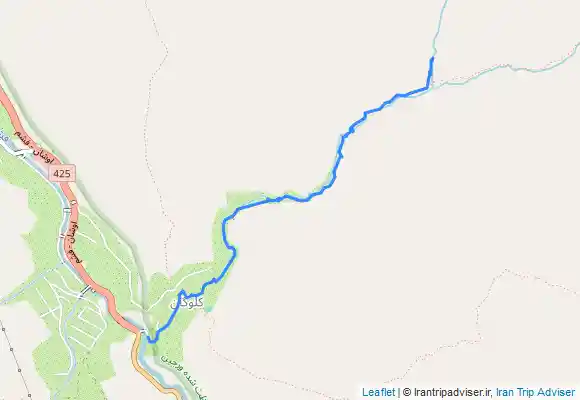 ترک جی پی اس آبشار کلوگان