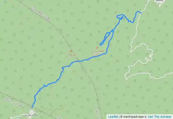 ترک جی پی اس قلعه ماران از مسیر خاک پیرزن