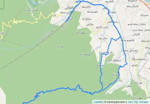 ترک جی پی اس لشتو   آغوزحال