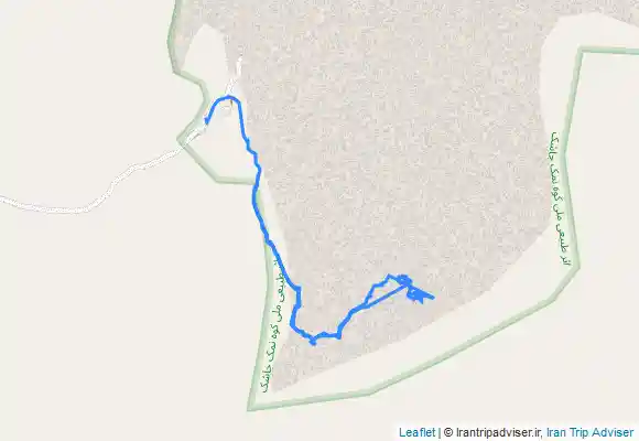 ترک جی پی اس مسیر غار و آبشار گنبد نمکی جاشک