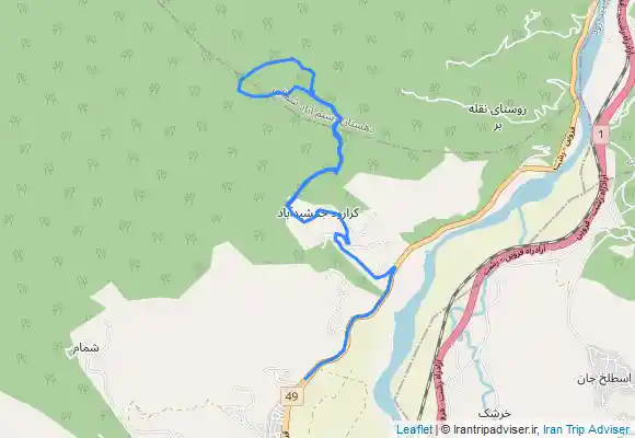 ترک جی پی اس جمشید اباد به نقله برین
