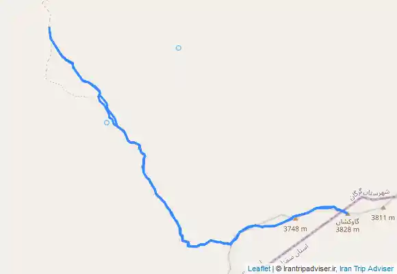 ترک جی پی اس (قله شاهکوه ( گاوکشان